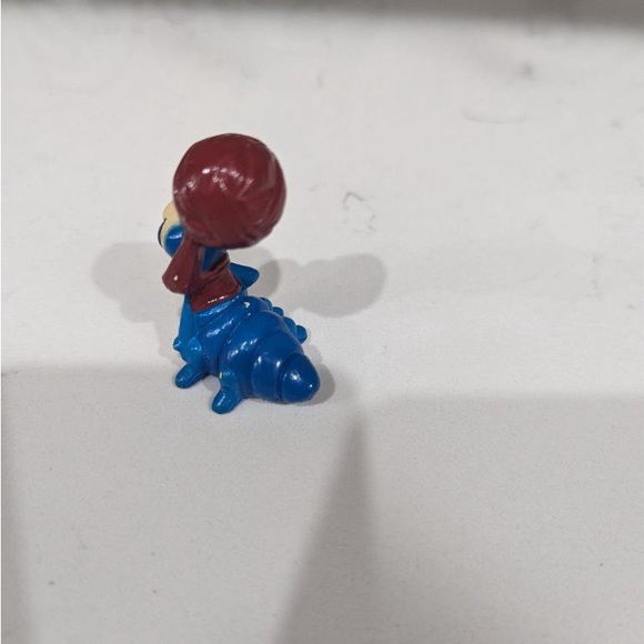 2002 Khalil Caterpillar VeggieTales Jonah Movie 2" PVC Plastic Worm Figure RARE! - Picture 2 of 3